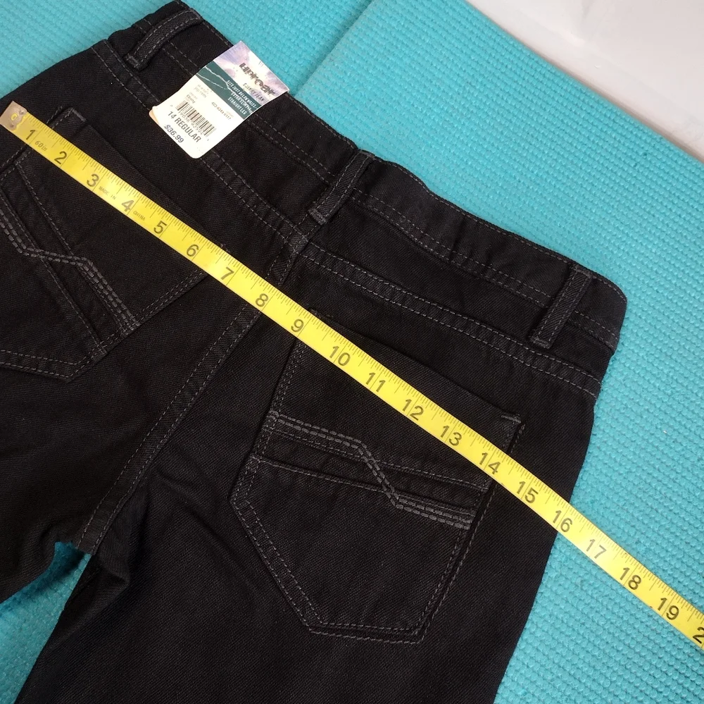 Uprear Skinny Jean Junior Girls Extra Slim Fit Straight Leg Jeans 14R - Picture 10 of 11